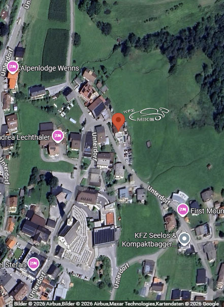 Anfahrt zu KFZ Mike